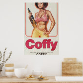 コーヒー映画 ポスター (キッチン)