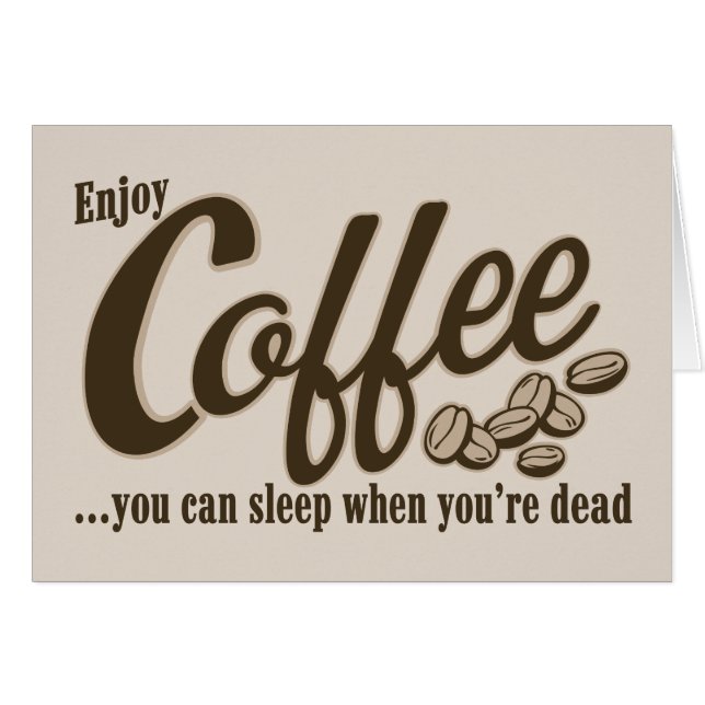 コーヒー時あなたは完全に眠ることができます (正面横)