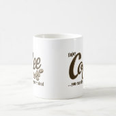 コーヒー時あなたは完全に眠ることができます コーヒーマグカップ (中央)