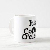 コーヒー時のマグカップだ コーヒーマグカップ (正面左)