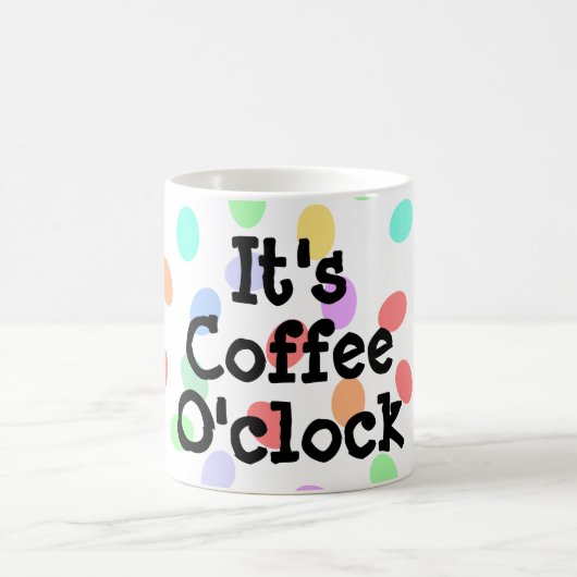 コーヒー時のマグカップだ コーヒーマグカップ (中央)