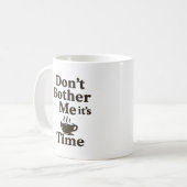 コーヒー時間のマグだから気にしないで コーヒーマグカップ (正面左)