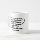 コーヒー時間のマグカップ コーヒーマグカップ (正面左)