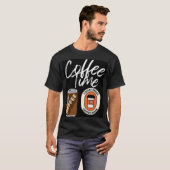 コーヒー時間の範囲 Tシャツ (正面フル)