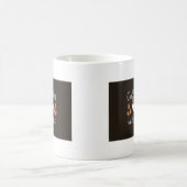 ☕コーヒー時間はいつでも – おもしろい&居心地の良いコーヒー恋人 コーヒーマグカップ (中央)