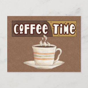コーヒー時間はがき ポストカード