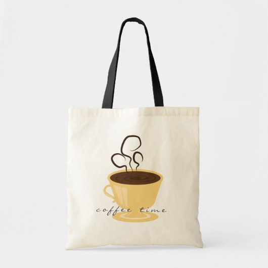 コーヒー時間トート トートバッグ (正面)