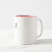 コーヒー時間マグカップ ツートーンマグカップ (正面右)
