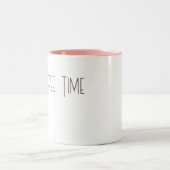 コーヒー時間マグカップ ツートーンマグカップ (中央)