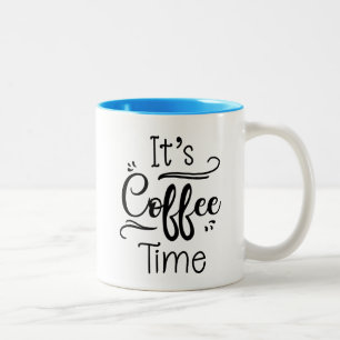 コーヒー時間マグ ツートーンマグカップ