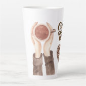 コーヒー時間 カフェラテマグ (正面)