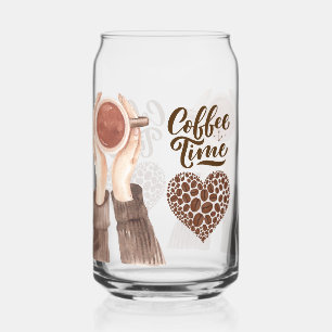 コーヒー時間 ガラス缶