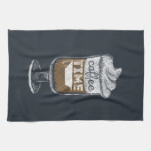 コーヒー時間 キッチンタオル (横)