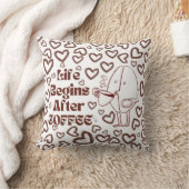 コーヒー時間 クッション (ブランケット)