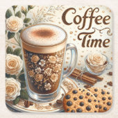 コーヒー時間 – コースター (正面)