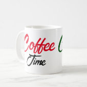 コーヒー時間 コーヒーマグカップ (正面左)