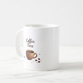 コーヒー時間 コーヒーマグカップ (正面左)