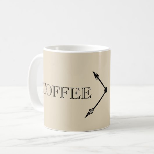 コーヒー時間 コーヒーマグカップ (正面左)