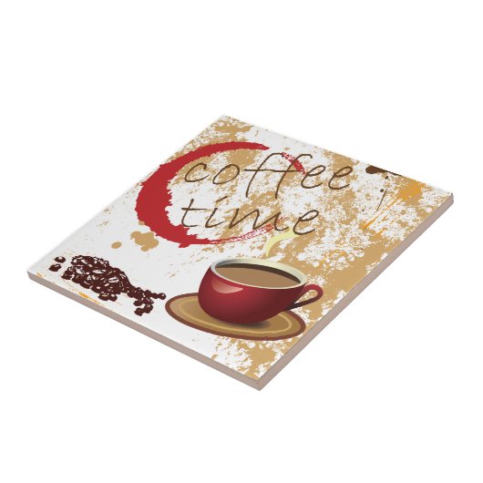 コーヒー時間 タイル (側面)