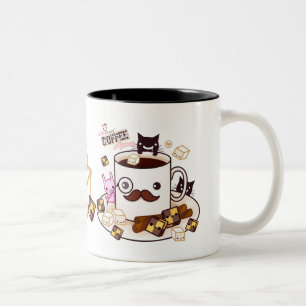 コーヒー時間 ツートーンマグカップ
