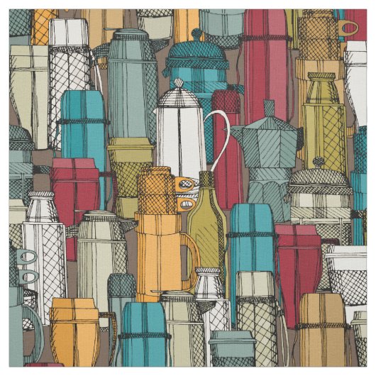 コーヒー時間 ファブリック (見本)