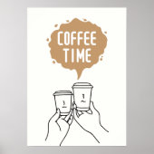 コーヒー時間 ポスター (正面)
