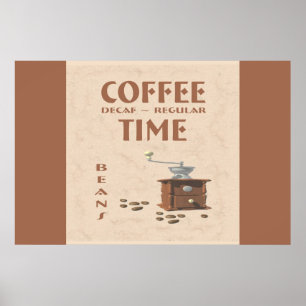 コーヒー時間 ポスター