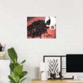 コーヒー時間 ポスター (ホームオフィス)