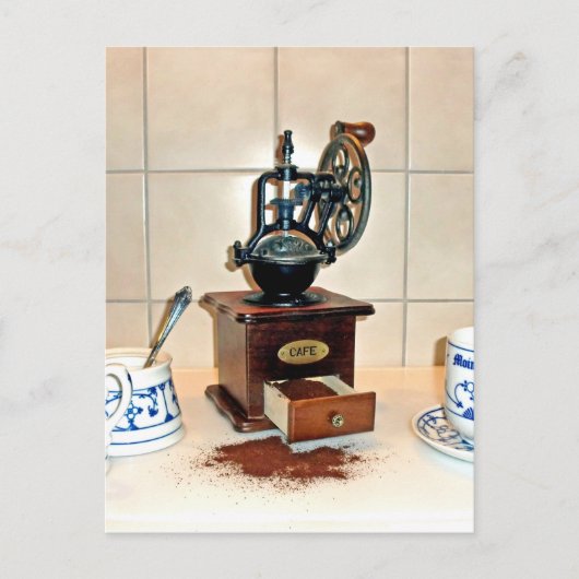 コーヒー時間 ポストカード (正面)