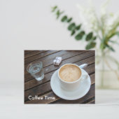 コーヒー時間 ポストカード (スタンド正面)