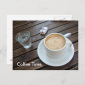 コーヒー時間 ポストカード (正面/裏面)