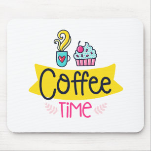 コーヒー時間 マウスパッド