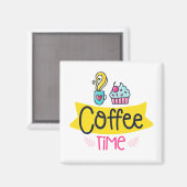 コーヒー時間 マグネット (正面/裏面)