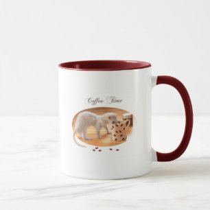 "コーヒー時間"マグ マグカップ