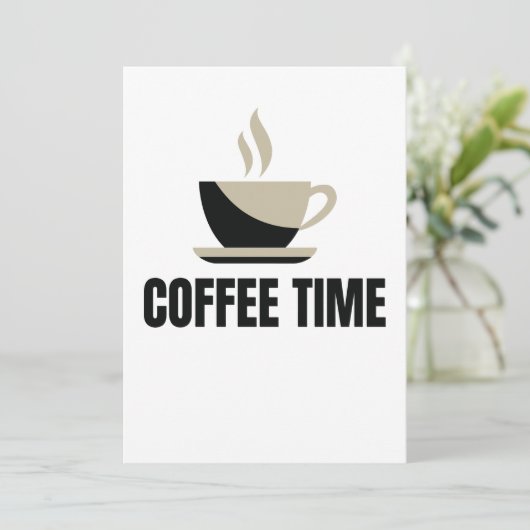 コーヒー時間 招待状 (スタンド正面)