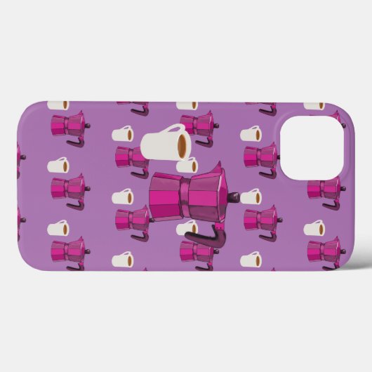 コーヒー時間 Case-Mate iPhoneケース (裏面 (横))