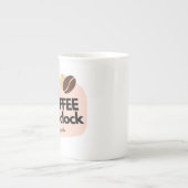 コーヒー時 ボーンチャイナマグカップ (正面)