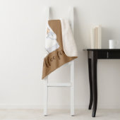 コーヒー最初の居心地の良い冬のシェルパブランケット シェルパブランケット (インサイチュ)