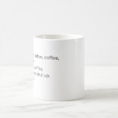 コーヒー朝のマグ コーヒーマグカップ (中央)