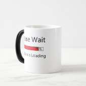 コーヒー杯お待ち モーフィングマグカップ (正面左)