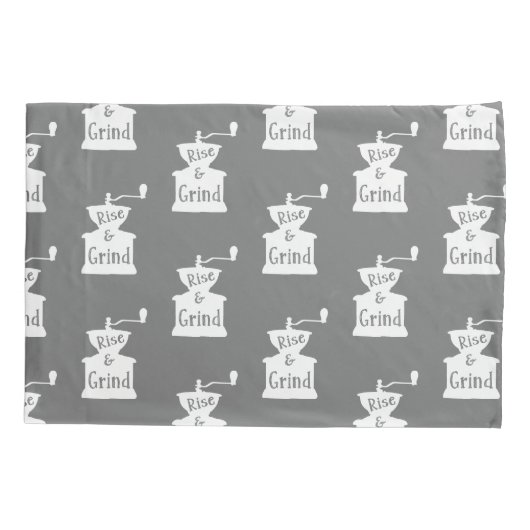 コーヒー枕の上げ下げ 枕カバー (裏面)