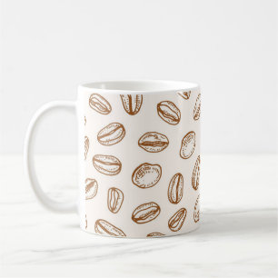 コーヒー柄 コーヒーマグカップ
