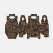 コーヒー柄 フェイバーボックス (折り畳みなし)