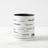 コーヒー栄養物のマグ マグカップ (中央)