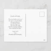 コーヒー格言新しい住宅案内はがき シーズンポストカード (裏面)