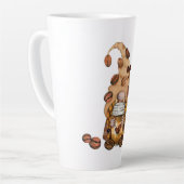 コーヒー格言   カフェラテマグ (左アングル)