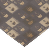 コーヒー模様テーブルクロス テーブルクロス (アングル)