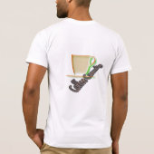 コーヒー死傷者 Tシャツ (裏面)