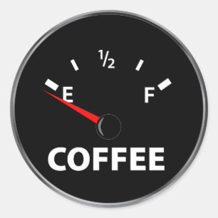 コーヒー残量ゲージ不足 ラウンドシール
