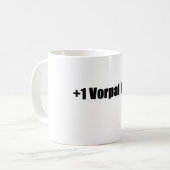 +コーヒー殺害のVorpalの1つのマグ! コーヒーマグカップ (正面左)